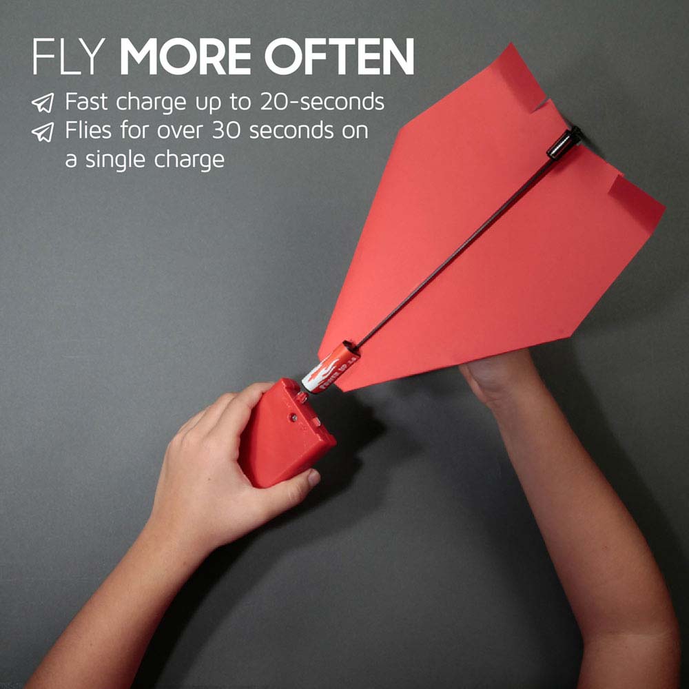 Power Up Electric Paper Plane Airplane Conversion Kit Educational Kid Gift ToyOJ
