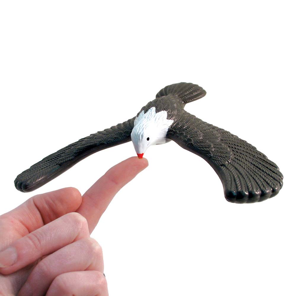 Balance Eagle Gravity Bird Dekoration Zinklegierung Dekompressionsspielzeug 