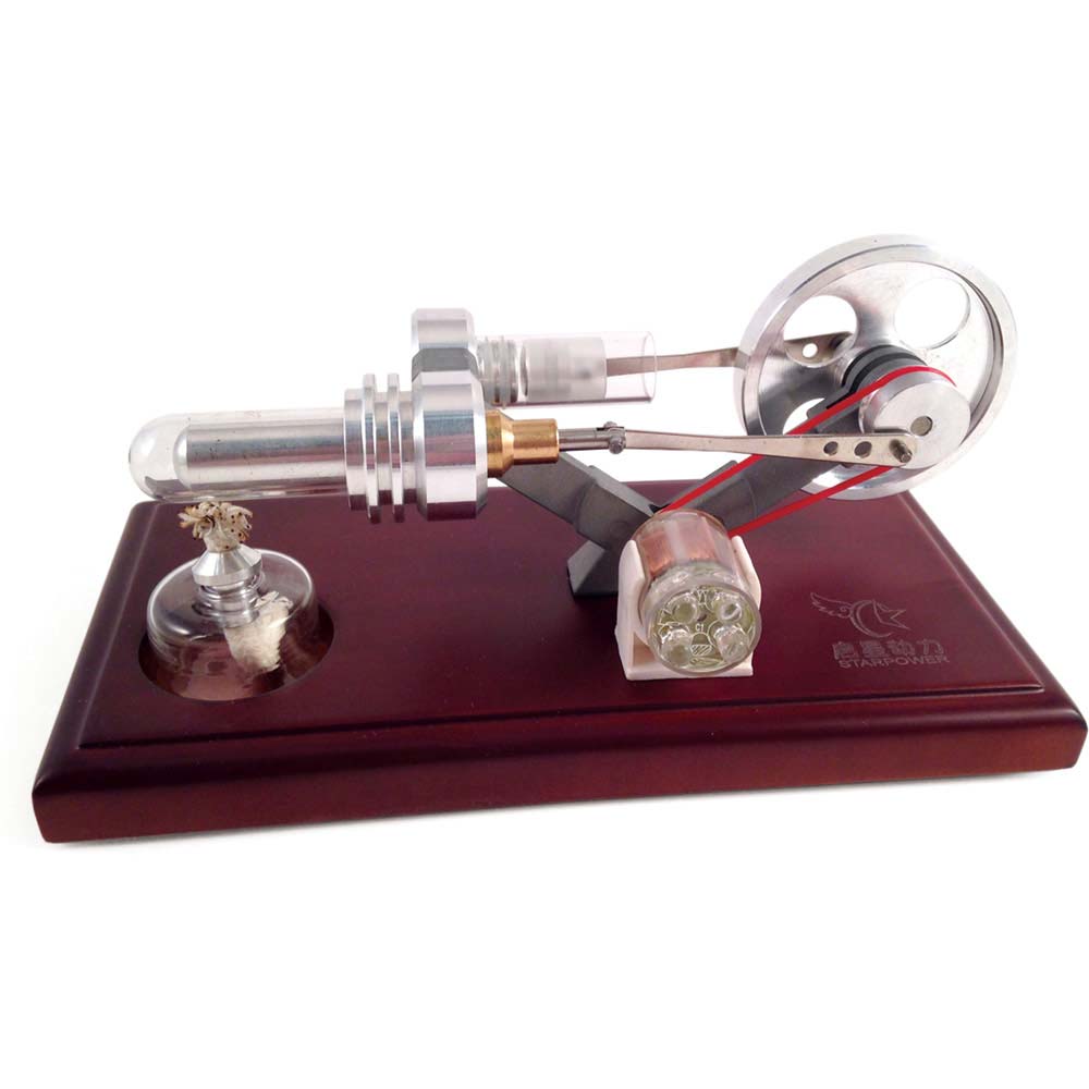 Small Alcohol Lamp for Hot Air Low Temperature Stirling Engine Generator Parts