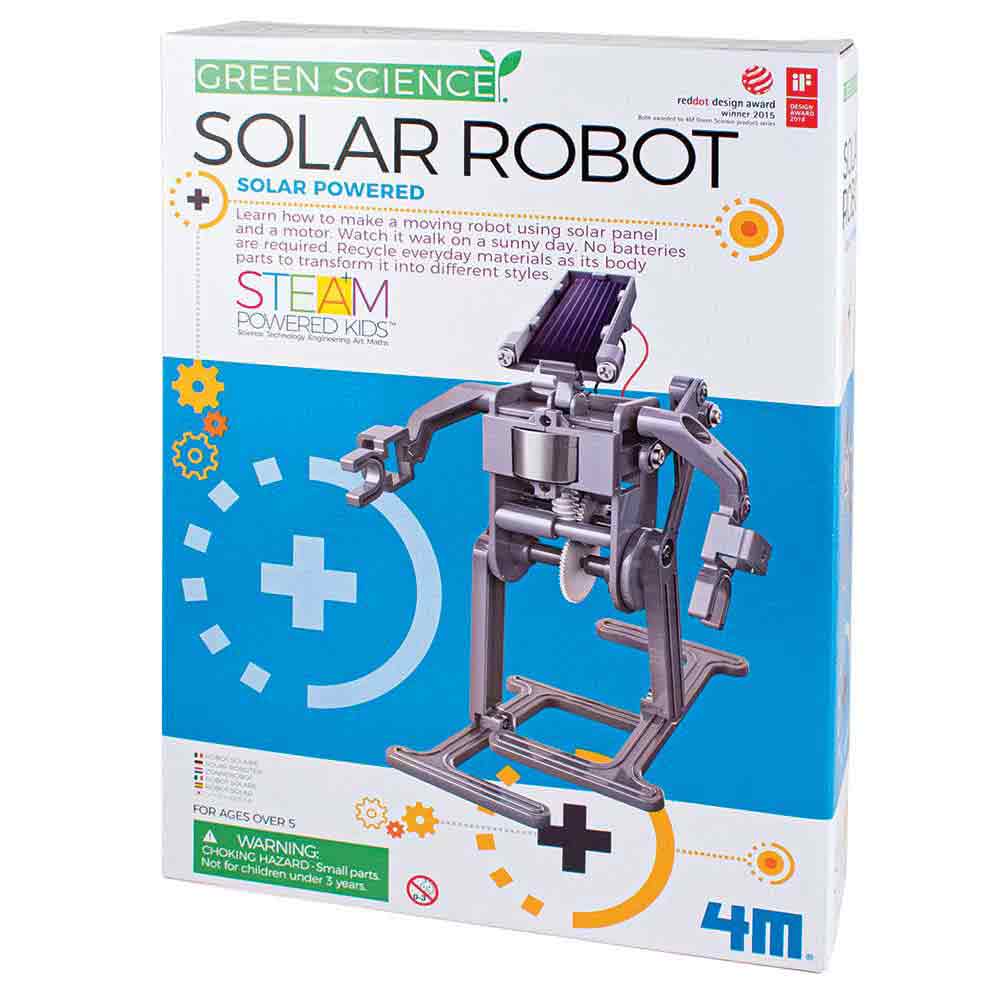 Educational 6 in 1 Solar Robot Kit Build Your On Solar-Powered Models Eco 