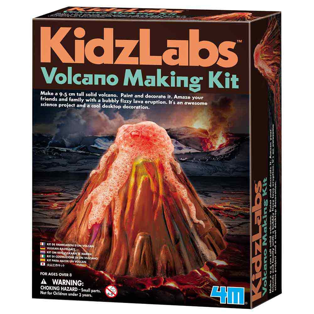 MAKE YOUR OWN SLINKY SCIENCE EXPERIMENT & ACTIVITY KIT ALL ABOUT VOLCANOES 