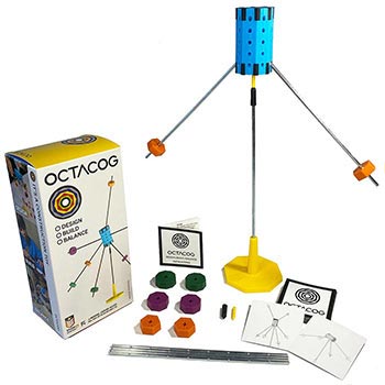 Octacog Balance Construction Toy and Game