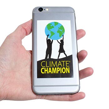 Climate Champion Stickers